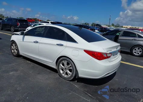 2013 Hyundai Sonata Limited from USA, damaged, VIN 5NPEC4AC2DH704951
